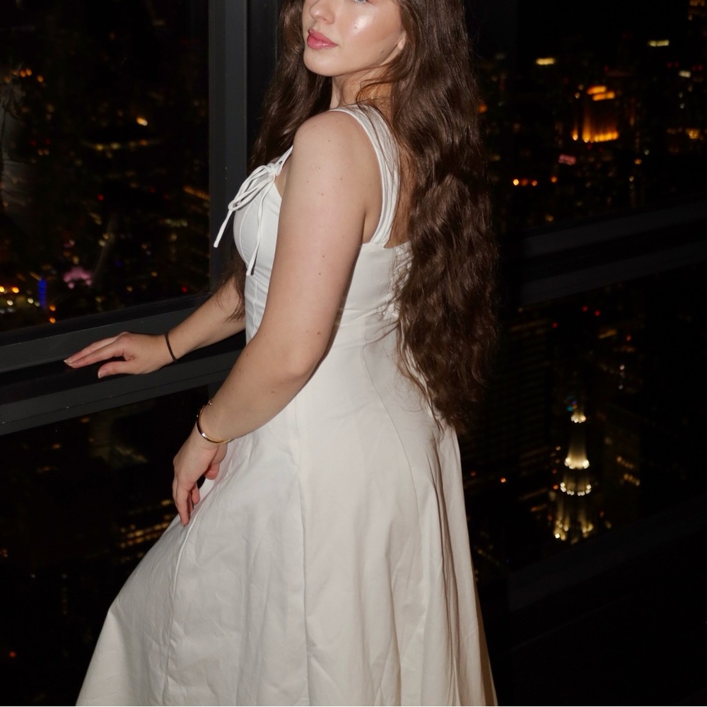 Peppermayo White Maxi Dress